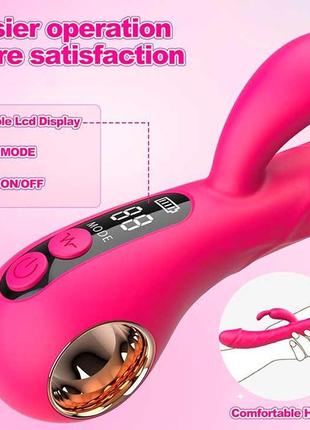 Вибратор кролик satisfyer lover силиконовый с двумя моторами 9 режимов 22,3 см 4