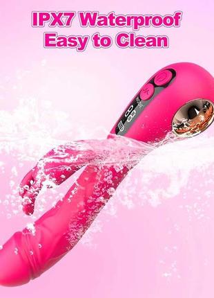 Вибратор кролик satisfyer lover силиконовый с двумя моторами 9 режимов 22,3 см 2