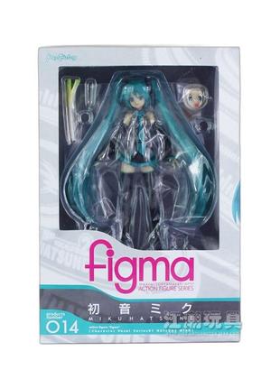 Хацуне міку фігурка вокалоїд hatsune miku figma vocaloid 14 см