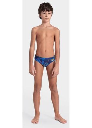 Плавки arena daly swim briefs синій, темно-синій діт 128 см6 фото