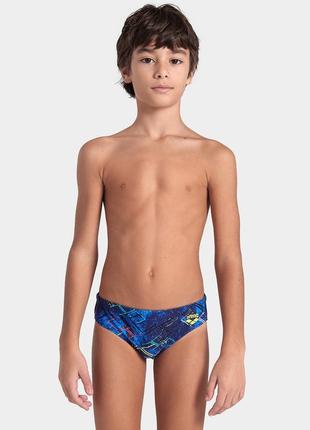 Плавки arena daly swim briefs синій, темно-синій діт 128 см5 фото