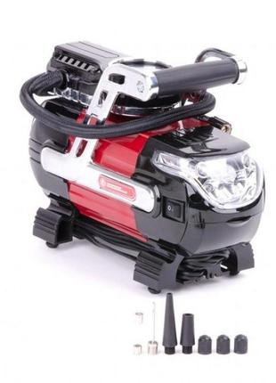 Компрессор автомобильный 12 в. один цилиндр 30 мм intertool ac-0002