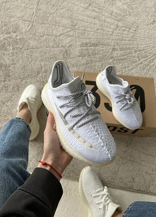 Кросівки жіночі yeezy 350 static reflective 36