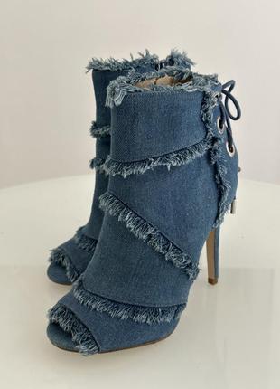 Джинсовые босоножки guess3 фото