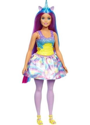 Лялька барбі єдиноріжка з дрімтопії barbie dreamtopia unicorn doll mattel hgr20