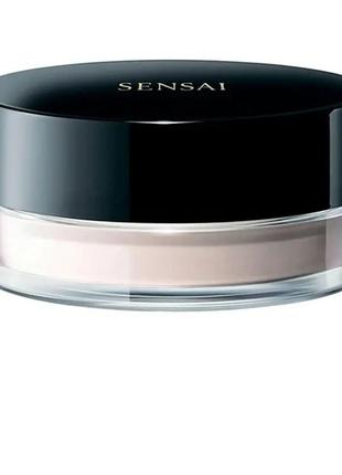 Sensai translucent loose powder прозрачная фиксирующая пудра