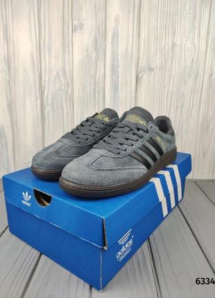 Кроссовки adidas handball spezial gray10 фото