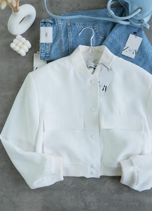 Бомбер zara