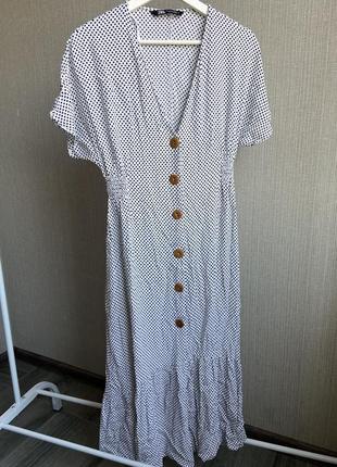 Сукня на ґудзиках плаття жіноче сарафан халат повсякденний