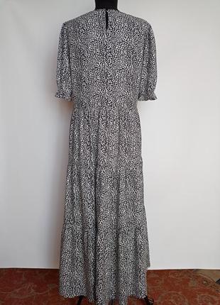 Сукня плаття ярусне (нове віскоза 100%)4 фото