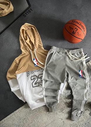 Худи nba + спортивные штаны, спортивный баскетбольный костюм премиум качества
