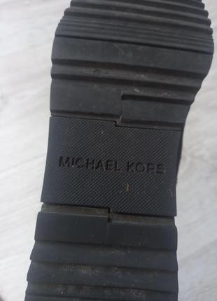 Оригинальные кожаные кроссовки, кеды michael kors4 фото