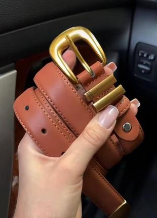 Ремень пояс женский кожаный в стиле celine/ ремень пояс женский кожаный в стиле celine