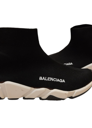 Высокие платформенные кроссовки balenciaga, 38 размер.