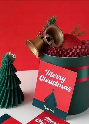 Соевая свеча в форме елки