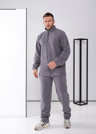 Очень качественный, теплый, флисовый мужской костюм, 48-54 размеров. 247515
