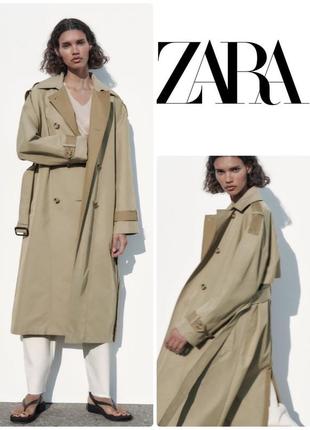 Тренч zara1 фото