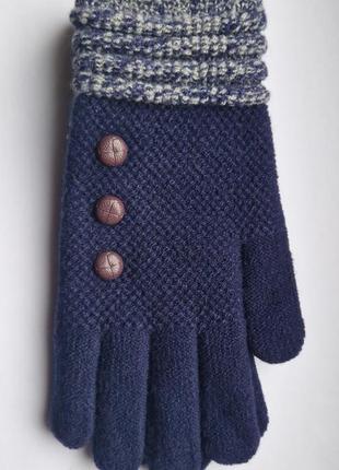 Новые флисовые перчатки, тянутся, универсальный размер2 фото