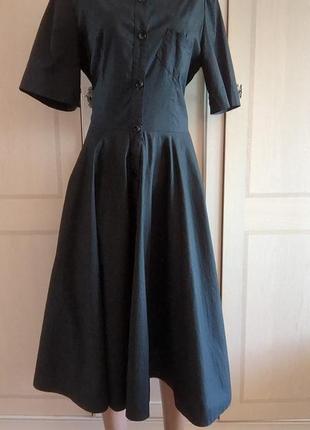 Розкішна котонова сукня сорочка у стилі cos від bildt &prior. швеція.3 фото