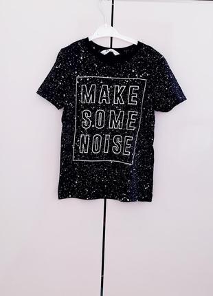 Стильная футболка h&amp;m 134-140 размера.