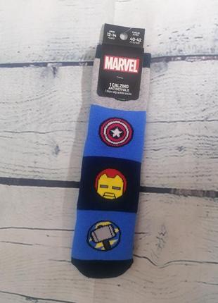 Теплі протиковзні шкарпетки ovs серія  marvel, розмір ноги 40-42