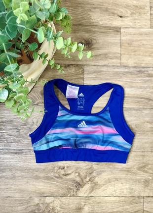 Топ adidas р 140 на 9-10 л синій