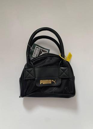 Сумка puma в черном цвете3 фото