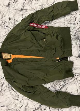 Бомбер alpha industries5 фото