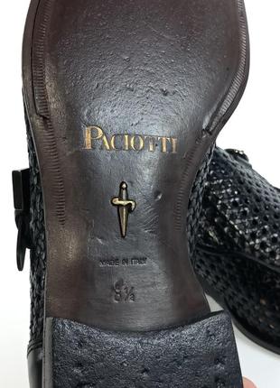 Кожаные летние туфли cesare paciotti оригинал8 фото