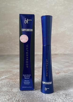 It cosmetics - superhero volumizing waterproof mascara - водостійка туш для вій, 9 ml