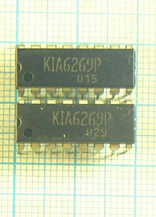 Лот: 7 × 20.00 ₴ = 140 ₴ kia6269p dip16 4.5...9v 2×1.2w 4ohm унч