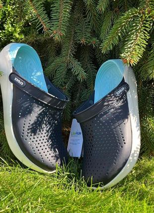 Crocs literide clog literide clog navy almost white