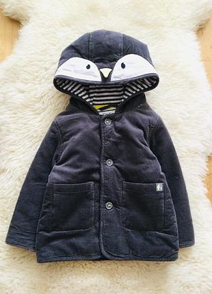 F&f куртка пінгвинятко на осінь - весну на синтепоні, з останньої колекції. стильна, актуальна, трен