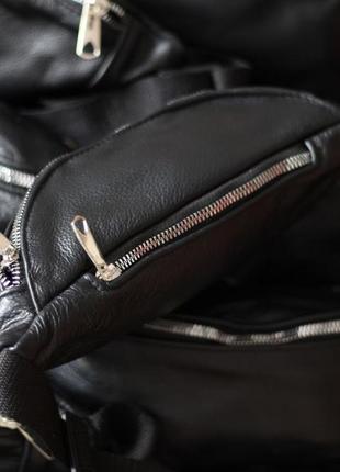 Бананка кожаная. сумка на пояс из кожи, универсальная сумка нагрудная, практичная сумка на пояс