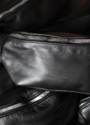 Бананка кожаная. сумка на пояс из кожи, универсальная сумка нагрудная, практичная сумка на пояс