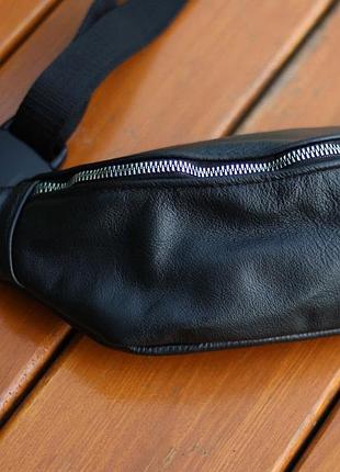 Бананка кожаная. сумка на пояс из кожи, универсальная сумка нагрудная, практичная сумка на пояс