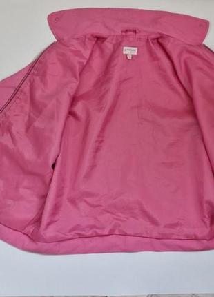 Рожева куртка вітрівка ветровка дівчинці oviesse (ovs) італія5 фото
