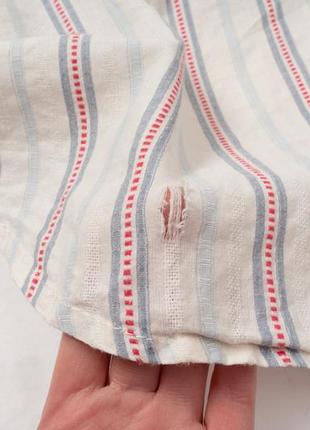 True religion western stripe shirt snap pearl button down  чоловіча сорочка 8