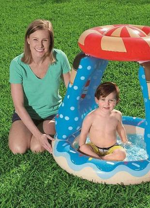 Дитячий надувний басейн candyville, bestway, 522702 фото