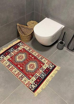 Ковер двусторонний, хлопковый, турция, размер 60x90