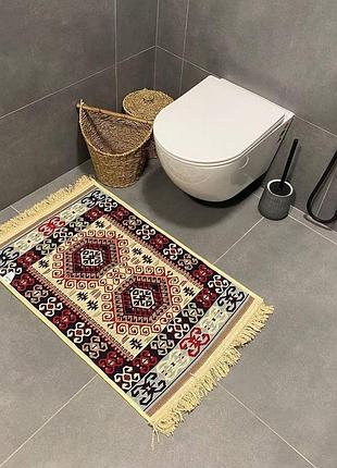 Ковер двусторонний, хлопковый, турция, размер 60x90