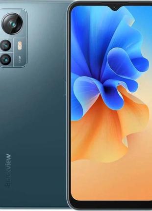 Смартфон blackview a85 8/128 gb / 6.5'' / 4480мач / 50 мп / deep sea blue (без коробки)