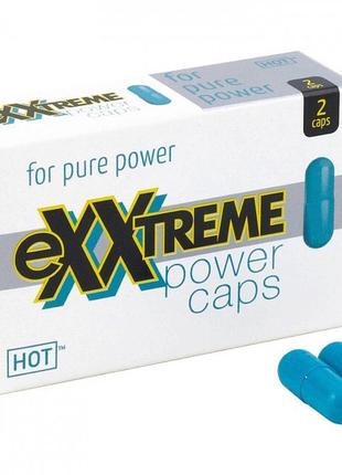 Капсулы для потенции «hot exxtreme power caps» 10 шт