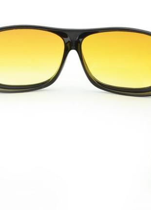Антиблікові окуляри нічного бачення hd vision glasses 2 в 1 (1006)9 фото