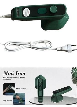 Відпарювач mini dry iron with spray fz-688 50мл портативна дорожня праска з парою (2483)