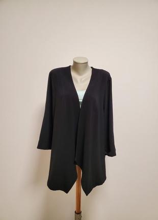 Гарний брендовий кардиган жакет вільного фасону батал