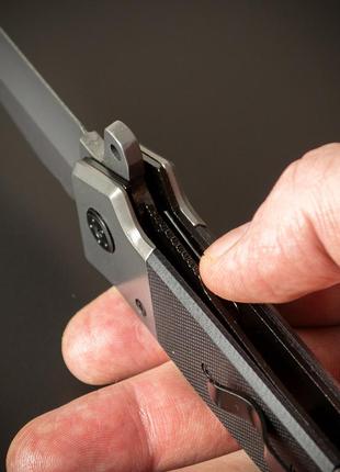 Нож профессиональный складной da167 черный для кухни 23 см универсальные ножи кухонные...