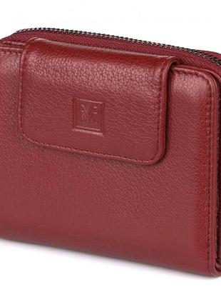 Кошелек кожаный женский vermari 55088 d.red