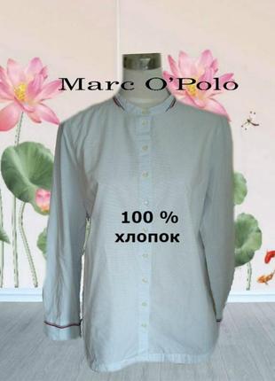 🌹🌹marc o polo гарна жіноча  сорочка в дрібну смужку дл. рукав 40🌹2 фото