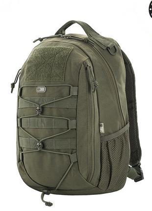 Тактичний рюкзак міський m-tac urban line force pack olive 19 літрів зелений 42x26x17 (9132)